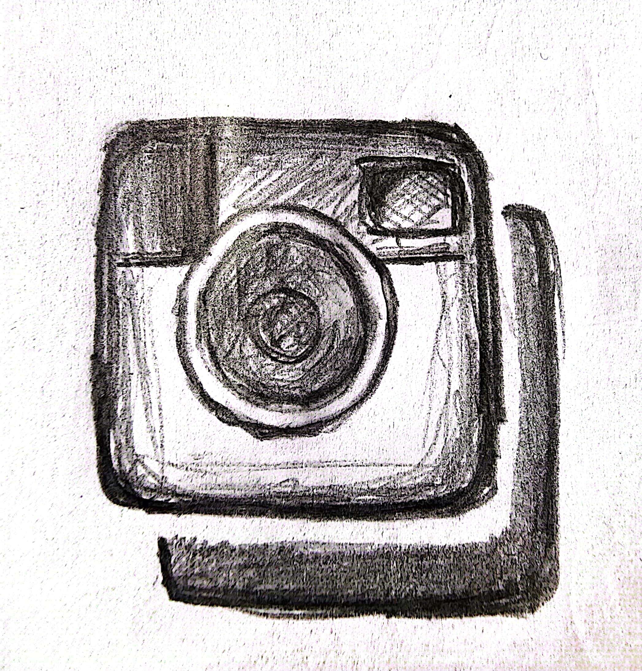 instagram button shadow